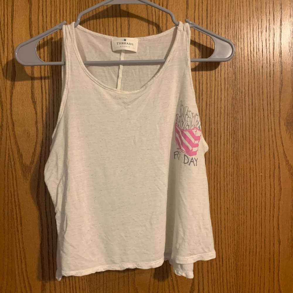 FREE WITH BUNDLE “Fry Yay” light tank top